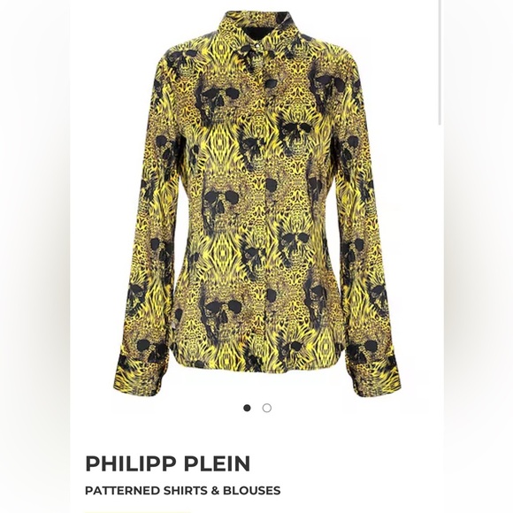 PHILIPP PLEIN
PATTERNED BLOUSE size S - Picture 1 of 12